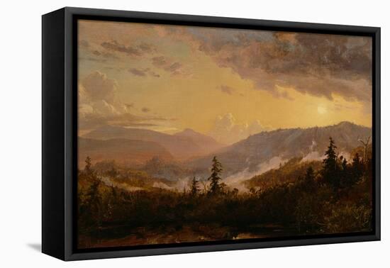 Sunset after a Storm in the Catskill Mountains, c.1860-Jasper Francis Cropsey-Framed Premier Image Canvas