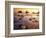 Sunset along Crescent Beach, California, USA-Darrell Gulin-Framed Photographic Print