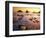 Sunset along Crescent Beach, California, USA-Darrell Gulin-Framed Photographic Print