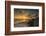 Sunset Along Tamarack Beach in Carlsbad, Ca-Andrew Shoemaker-Framed Photographic Print