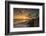 Sunset Along Tamarack Beach in Carlsbad, Ca-Andrew Shoemaker-Framed Photographic Print