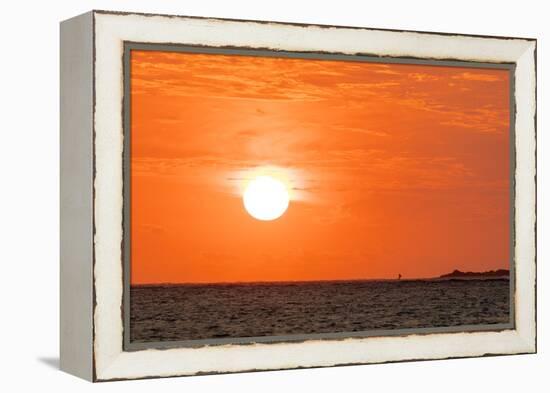 Sunset, Anakao, southern Madagascar, Africa-Christian Kober-Framed Premier Image Canvas