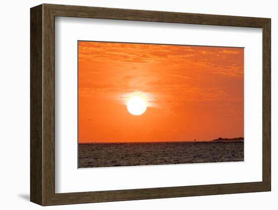 Sunset, Anakao, southern Madagascar, Africa-Christian Kober-Framed Photographic Print