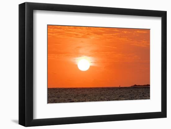 Sunset, Anakao, southern Madagascar, Africa-Christian Kober-Framed Photographic Print