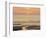 Sunset and Beach, Blackpool, England-Paul Thompson-Framed Photographic Print