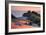 Sunset and Fog at Bolinas Ridge, Mount Tampalais-Vincent James-Framed Photographic Print