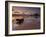 Sunset and Low Evening Light on the Rocks, Castelejo Beach, Near Vila Da Bispo, Algarve, Portugal-Neale Clarke-Framed Photographic Print