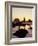 Sunset and Seastacks, Bandon Beach, Oregon, USA-Darrell Gulin-Framed Photographic Print