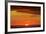 Sunset and Sunlit Clouds over Playa Guiones Surf Beach-Rob Francis-Framed Photographic Print