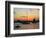 Sunset and Yachts, The Broadwater, Gold Coast, Queensland, Australia-David Wall-Framed Photographic Print