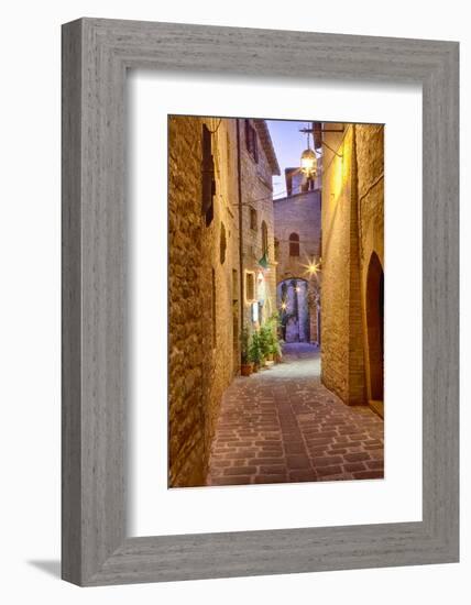 Sunset around Scorcio Nei Pressi Di Santa Maria Maggiore Assisi-Terry Eggers-Framed Photographic Print