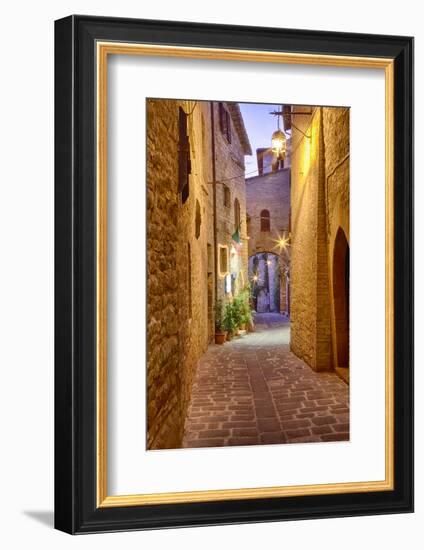 Sunset around Scorcio Nei Pressi Di Santa Maria Maggiore Assisi-Terry Eggers-Framed Photographic Print