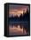 Sunset at An Unnamed Lake Near Salmo Lake, Alaska Highway, Yukon Territory, Canada, North America-James Hager-Framed Premier Image Canvas