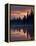 Sunset at An Unnamed Lake Near Salmo Lake, Alaska Highway, Yukon Territory, Canada, North America-James Hager-Framed Premier Image Canvas