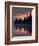 Sunset at An Unnamed Lake Near Salmo Lake, Alaska Highway, Yukon Territory, Canada, North America-James Hager-Framed Photographic Print