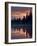 Sunset at An Unnamed Lake Near Salmo Lake, Alaska Highway, Yukon Territory, Canada, North America-James Hager-Framed Photographic Print