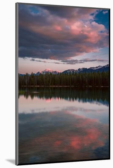 sunset at Annette Lake-Belinda Shi-Mounted Photographic Print