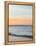 Sunset at Beach with Waves-James Shive-Framed Premier Image Canvas