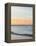 Sunset at Beach with Waves-James Shive-Framed Premier Image Canvas