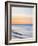 Sunset at Beach with Waves-James Shive-Framed Photographic Print