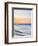 Sunset at Beach with Waves-James Shive-Framed Photographic Print