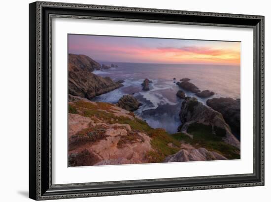 Sunset at Bodega Head-Vincent James-Framed Photographic Print