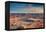 Sunset at Deadhorse Point SP, Colorado River and Canyonlands NP-Howie Garber-Framed Premier Image Canvas