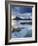 Sunset at Elgol Beach on Loch Scavaig, Cuillin Mountains, Isle of Skye, Scotland-Chris Hepburn-Framed Photographic Print