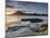 Sunset at Elgol Beach on Loch Scavaig, Cuillin Mountains, Isle of Skye, Scotland-Chris Hepburn-Mounted Photographic Print