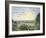 Sunset at Eragny, 1891-Camille Pissarro-Framed Giclee Print