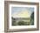 Sunset at Eragny, 1891-Camille Pissarro-Framed Giclee Print