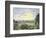 Sunset at Eragny, 1891-Camille Pissarro-Framed Giclee Print