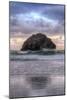 Sunset at Face Rock, Bandon Beach, Oregon Coast-Vincent James-Mounted Photographic Print