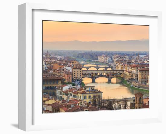 Sunset at Florence-Olena Suvorova-Framed Photographic Print