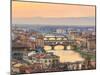 Sunset at Florence-Olena Suvorova-Mounted Photographic Print