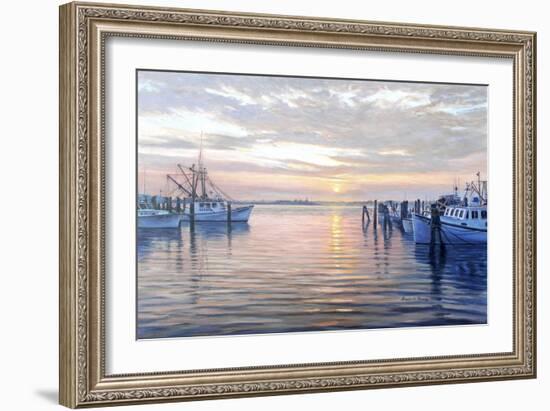 Sunset at Galilee-Bruce Dumas-Framed Giclee Print