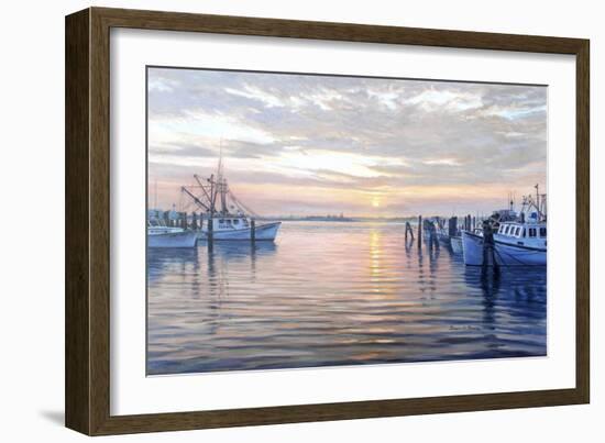 Sunset at Galilee-Bruce Dumas-Framed Giclee Print