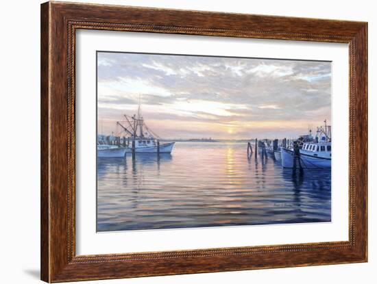 Sunset at Galilee-Bruce Dumas-Framed Giclee Print