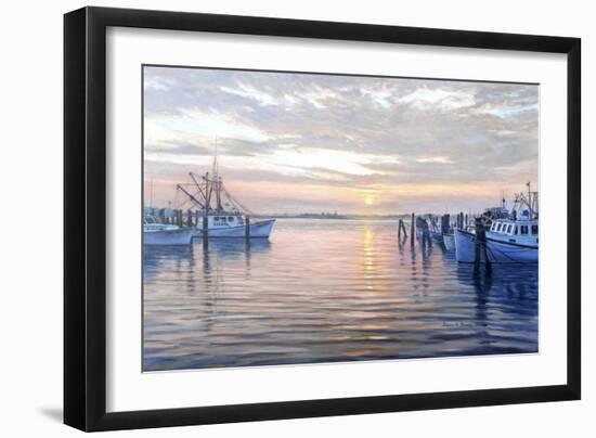 Sunset at Galilee-Bruce Dumas-Framed Giclee Print