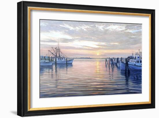 Sunset at Galilee-Bruce Dumas-Framed Giclee Print