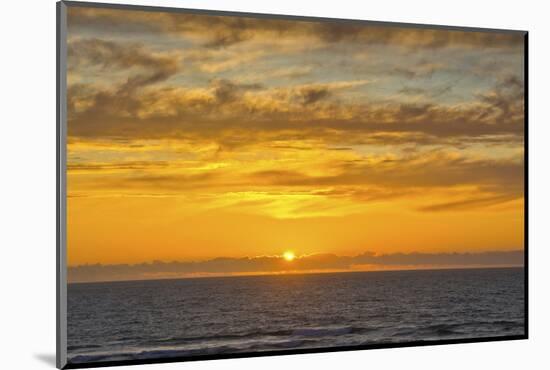 Sunset at Heceta Beach, Oregon Coast, Pacific Ocean, Oregon, USA-Michel Hersen-Mounted Photographic Print