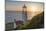 Sunset at Heceta Head Lighthouse, Oregon-Alan Majchrowicz-Mounted Photographic Print