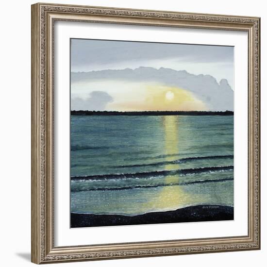 Sunset At Hilton Head-Herb Dickinson-Framed Photographic Print