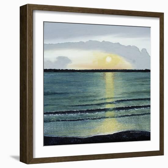 Sunset At Hilton Head-Herb Dickinson-Framed Photographic Print