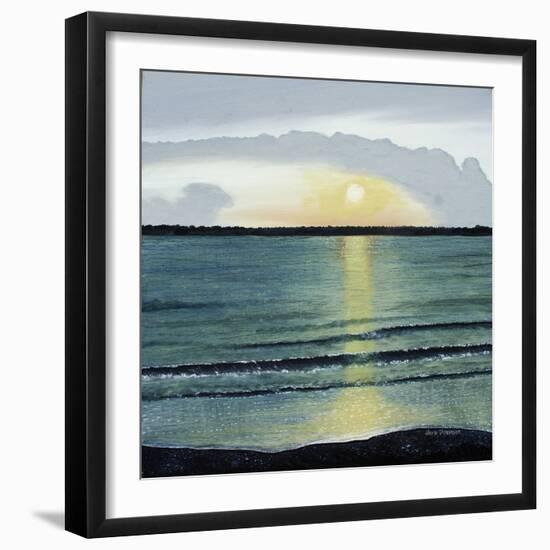 Sunset At Hilton Head-Herb Dickinson-Framed Photographic Print