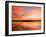 Sunset at Kaennakron Lake, Khonkaen, Thailand-Gavriel Jecan-Framed Photographic Print