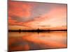 Sunset at Kaennakron Lake, Khonkaen, Thailand-Gavriel Jecan-Mounted Photographic Print