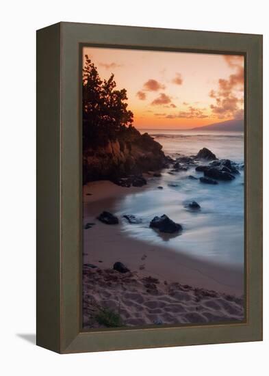 Sunset at Kapalua, Maui-Vincent James-Framed Premier Image Canvas