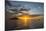 Sunset at Lake Malawi, Cape Maclear, Malawi, Africa-Michael Runkel-Mounted Photographic Print