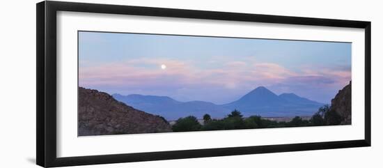 Sunset at Licancabur Volcano, Stratovolcanos in the Atacama Desert-Matthew Williams-Ellis-Framed Photographic Print